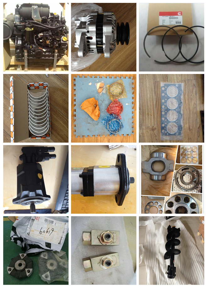 cilindro di braccio idraulico per escavatore di alta qualit&agrave; per PC200-7 arm bucket cylinder assembly 6