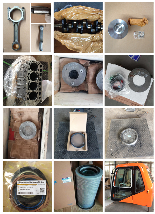 cilindro di braccio idraulico per escavatore di alta qualit&agrave; per PC200-7 arm bucket cylinder assembly 8