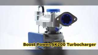 Presentiamo il turbocompressore TA3134 di alta qualità per l'escavatore SK200 KATO HD700 HD820 per te