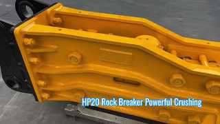 Presentiamo per voi il martello demolitore idraulico HP20 Rock Breaker