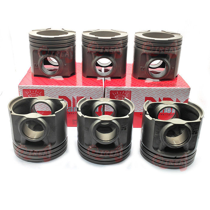 621231170  6212-31-2170 Diesel Engine Piston For Komatsu S6D140 Cast Iron